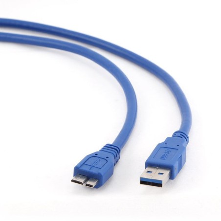 Gembird cable usb 3.0 a microusb-tipo b  0.5m  azul