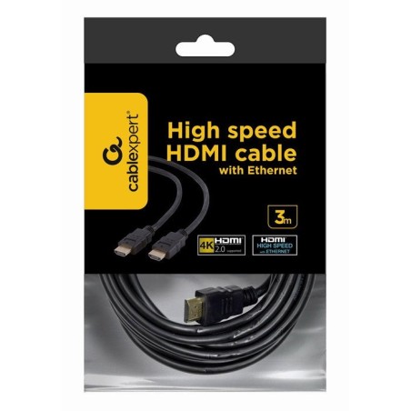 Gembird cable hdmi v2.0  4k  4.50m m/m high speed negro cc-hdmi4-15