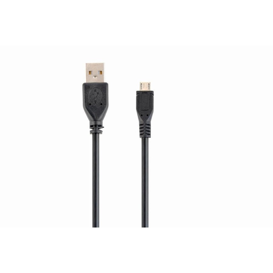 Gembird cable usb a micro usb 0.30m  negro ccp-musb2-ambm-0.3m