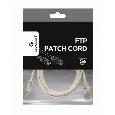 Gembird cable de red ftp cat5e 1m gris