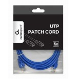 Gembird cable de red utp cat5e  2m azul