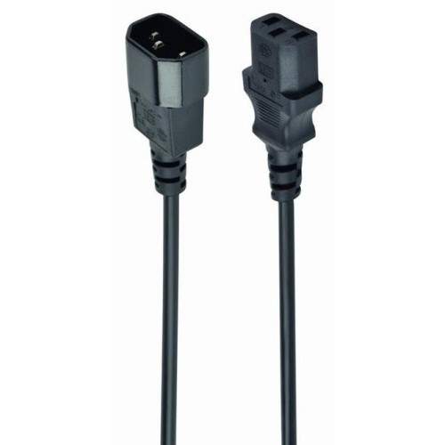 Gembird cable de alimentacion c14 m/h 5m negro  pc-189-vde-5m