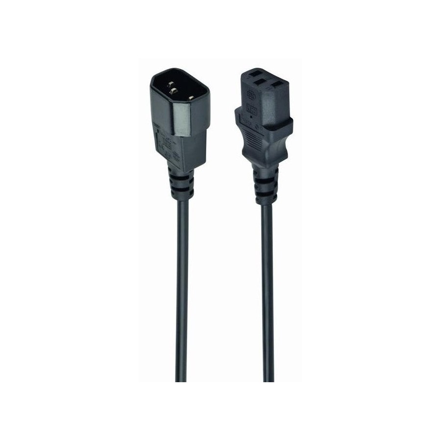 Gembird cable de alimentacion c14 m/h 5m negro  pc-189-vde-5m