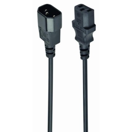 Gembird cable de alimentacion c14 m/h 5m negro  pc-189-vde-5m