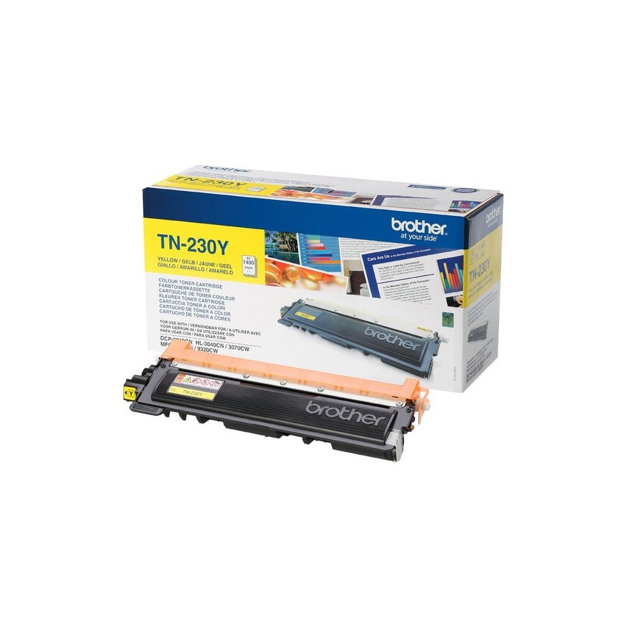 Brother toner original tn230y amarillo tn-230y