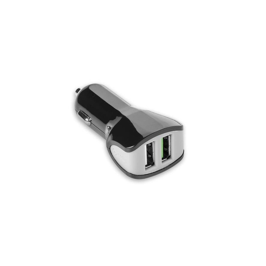 Celly cc2usbturbobk cargador de dispositivo móvil auto negro, gris