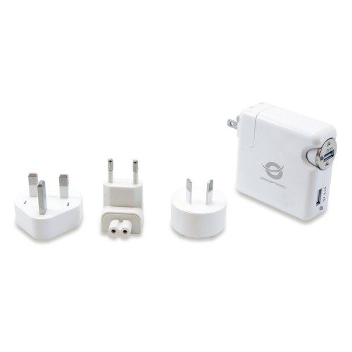 Conceptronic kit cargador de viaje universal incluye cargador usb a coche y pared usb 5v 2a