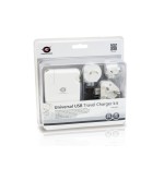 Conceptronic kit cargador de viaje universal incluye cargador usb a coche y pared usb 5v 2a