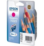 Tinta original epson stylus c70/80 magentra(t0323)