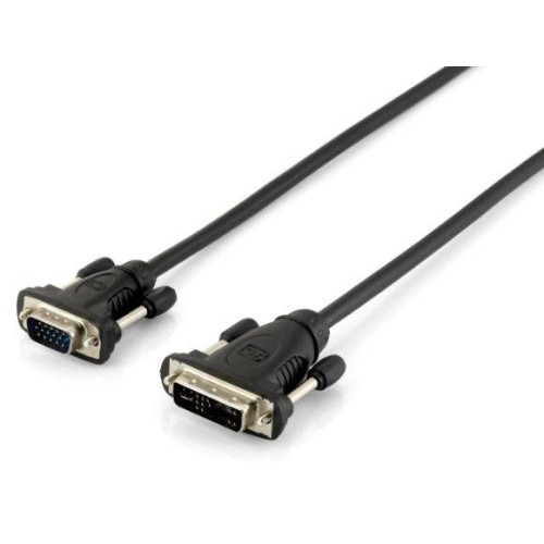 Equip cable dvi a vga m/m negro 1.80m 118943