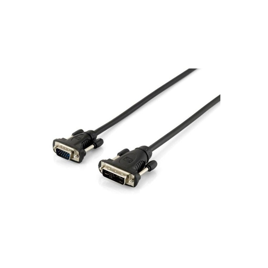 Equip cable dvi a vga m/m negro 1.80m 118943