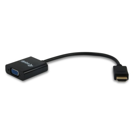 Equip adaptador hdmi a vga m/h con audio jack 3.5 0.15m negro 11903607