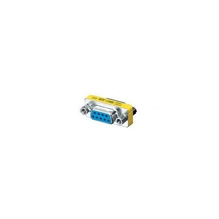 Equip adaptador serie db9 hembra - db9 hembra 124301