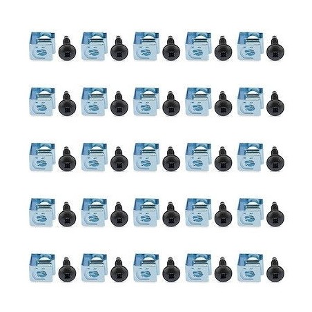 Startech.com paquete de 50 tornillos 10-32 y tuercas clip para armario rack de servidores