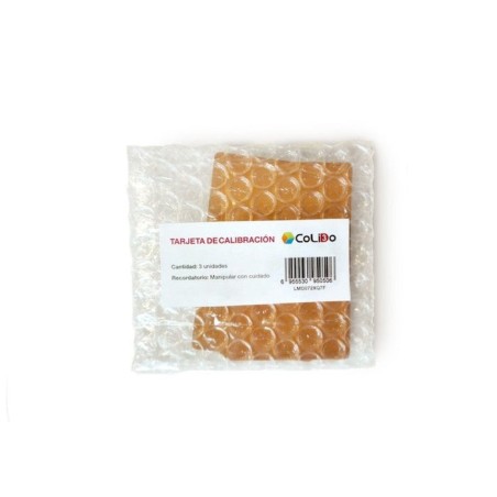 Pack 3 tarjeta nivelacion plataforma colido 3 unidades