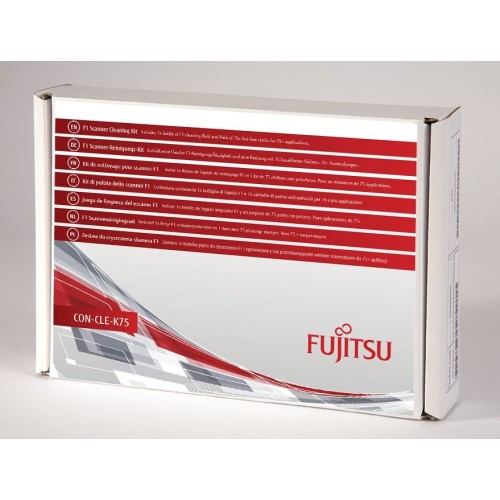 Fujitsu con-cle-k75 kit de limpieza para computadora paños secos para limpieza de equipos escáner