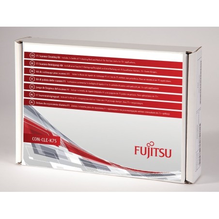Fujitsu con-cle-k75 kit de limpieza para computadora paños secos para limpieza de equipos escáner