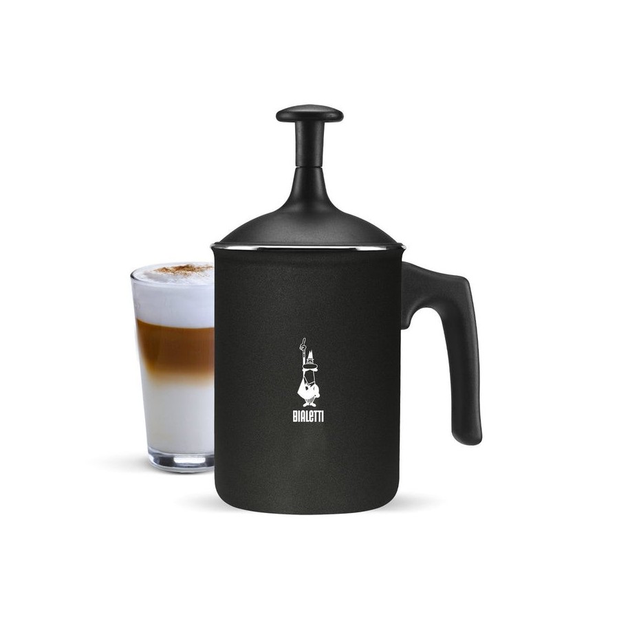Espumador de leche bialetti tuttocrema 3 tazas - negro (agr394)