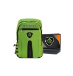 Keep out mochila gaming bk7 full xl  verde 17"