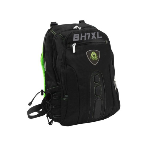Keep out mochila gaming bk7 xl negro-verde 17"