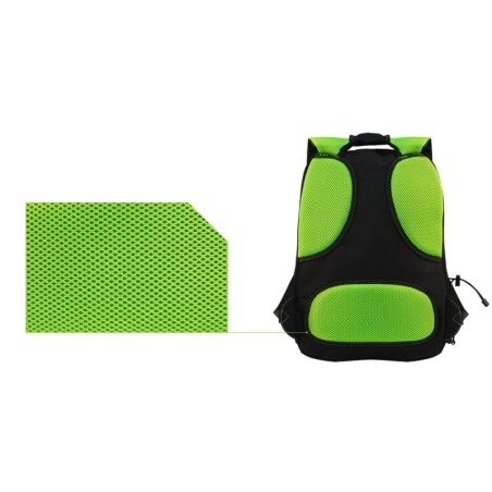 Keep out mochila gaming bk7 xl negro-verde 17"