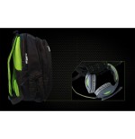 Keep out mochila gaming bk7 xl negro-verde 17"