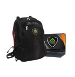 Keep out mochila gaming bk7 xl  negro-rojo 17"