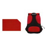 Keep out mochila gaming bk7 xl  negro-rojo 17"