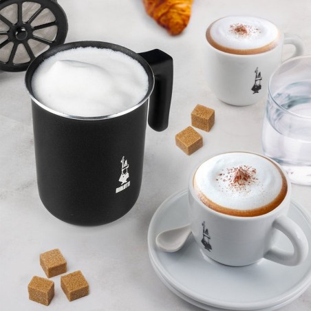 Espumador de leche bialetti tuttocrema 3 tazas - negro (agr394)