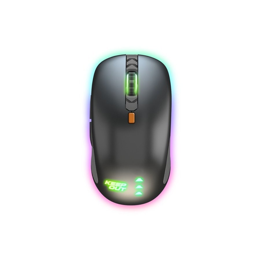Raton keep out laser gaming 4000dpi 6 botones x5pro