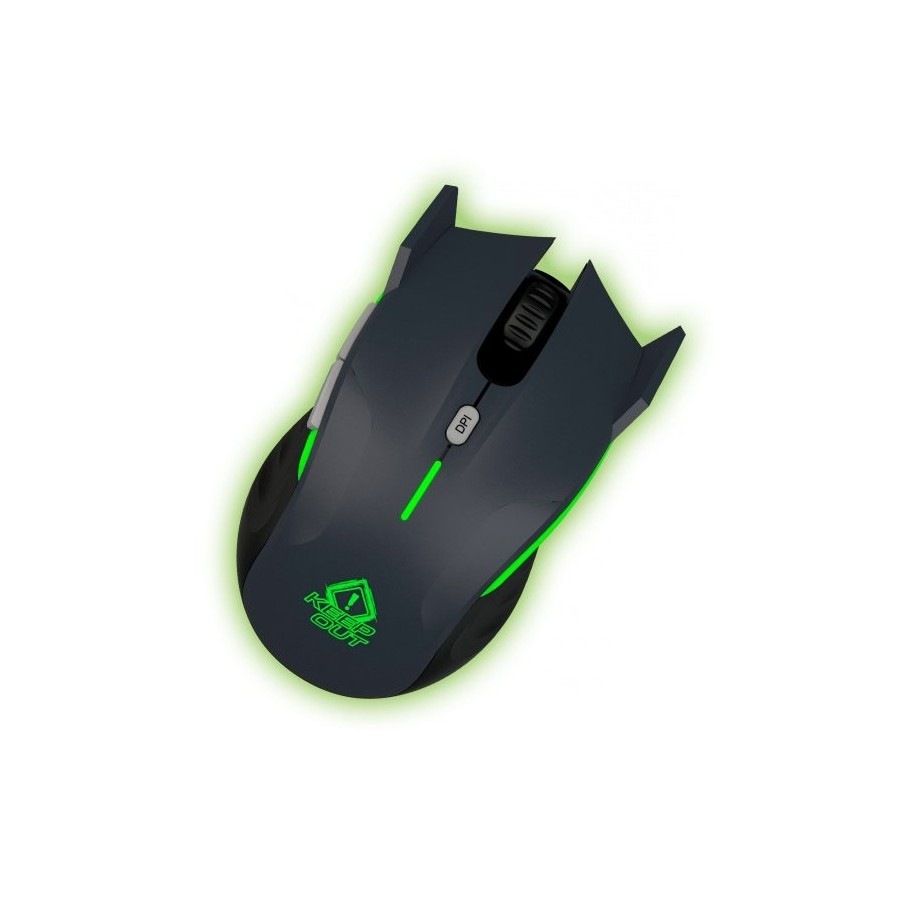Raton keep out optical gaming mouse 3200dpi  6 buttons xposeidong