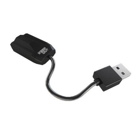 Keep out tarjeta de sonido usb sonido 7.1 compatible con ps4