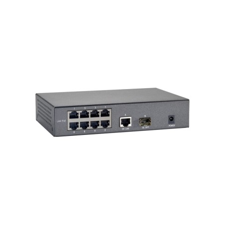 Level one switch no gestion 8p 10/100 1p 10 /100/1000 poe 115w + 1p sfp gigabit