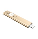 Logitech presentador laser retail dorado wireless presenter