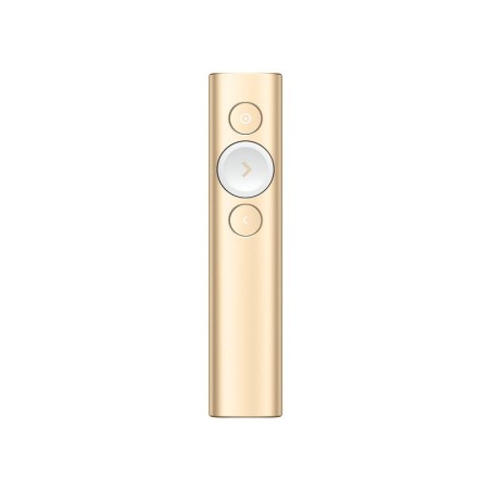 Logitech presentador laser retail dorado wireless presenter