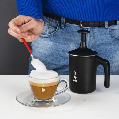 Espumador de leche bialetti tuttocrema 3 tazas - negro (agr394)