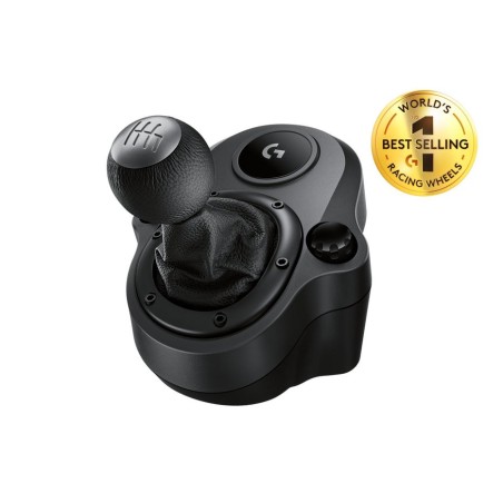 Palanca de cambio logitech driving force shifter para volantes g293 g920 y g29 6 velocidades