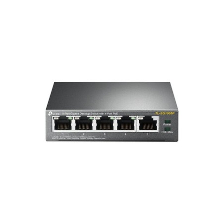 Tp- link tl-sg1005p switch 5 puertos gigabit con 4 puertos poe