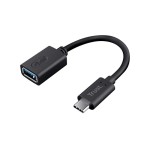 Conversor trust 20967 usb tipo-c macho usb hembra 9cm negro