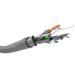 Goobay cable de red s/ftp cat6 8h 100 metros awg27