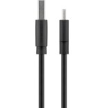 Goobay cable de carga/sync usb-c 1m negro