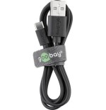 Goobay cable de carga/sync usb-c 1m negro