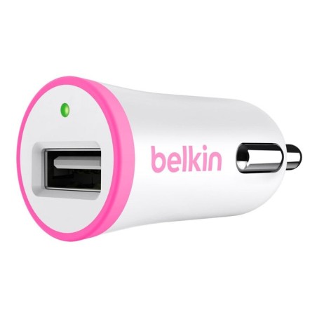 Belkin cargador usb para mechero coche 1a rosa