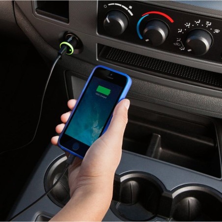 Belkin cargador usb para mechero coche 1a rosa