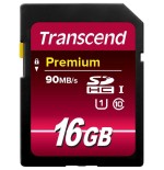 Transcend secure digital 16gb sdhc class10 uhs-i card 300x