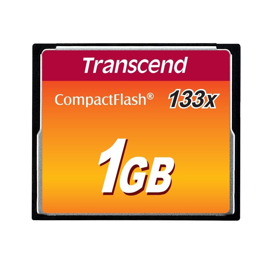 Transcend tarjeta compact flash 1gb 133x