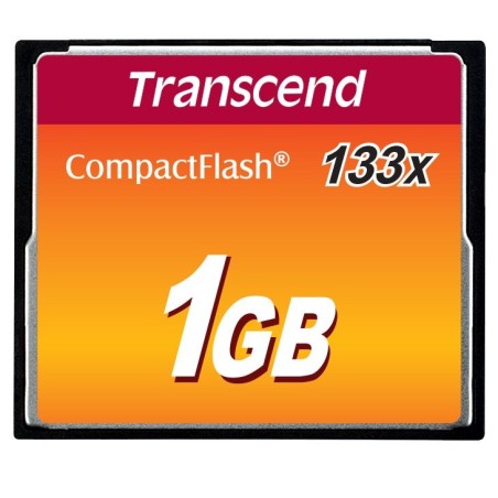Transcend tarjeta compact flash 1gb 133x