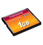 Transcend tarjeta compact flash 1gb 133x