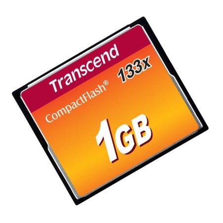 Transcend tarjeta compact flash 1gb 133x