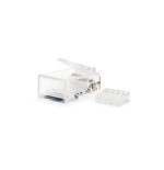 Nanocable conector para cable de red rj45 cat.6 utp 8 hilos 10uds.